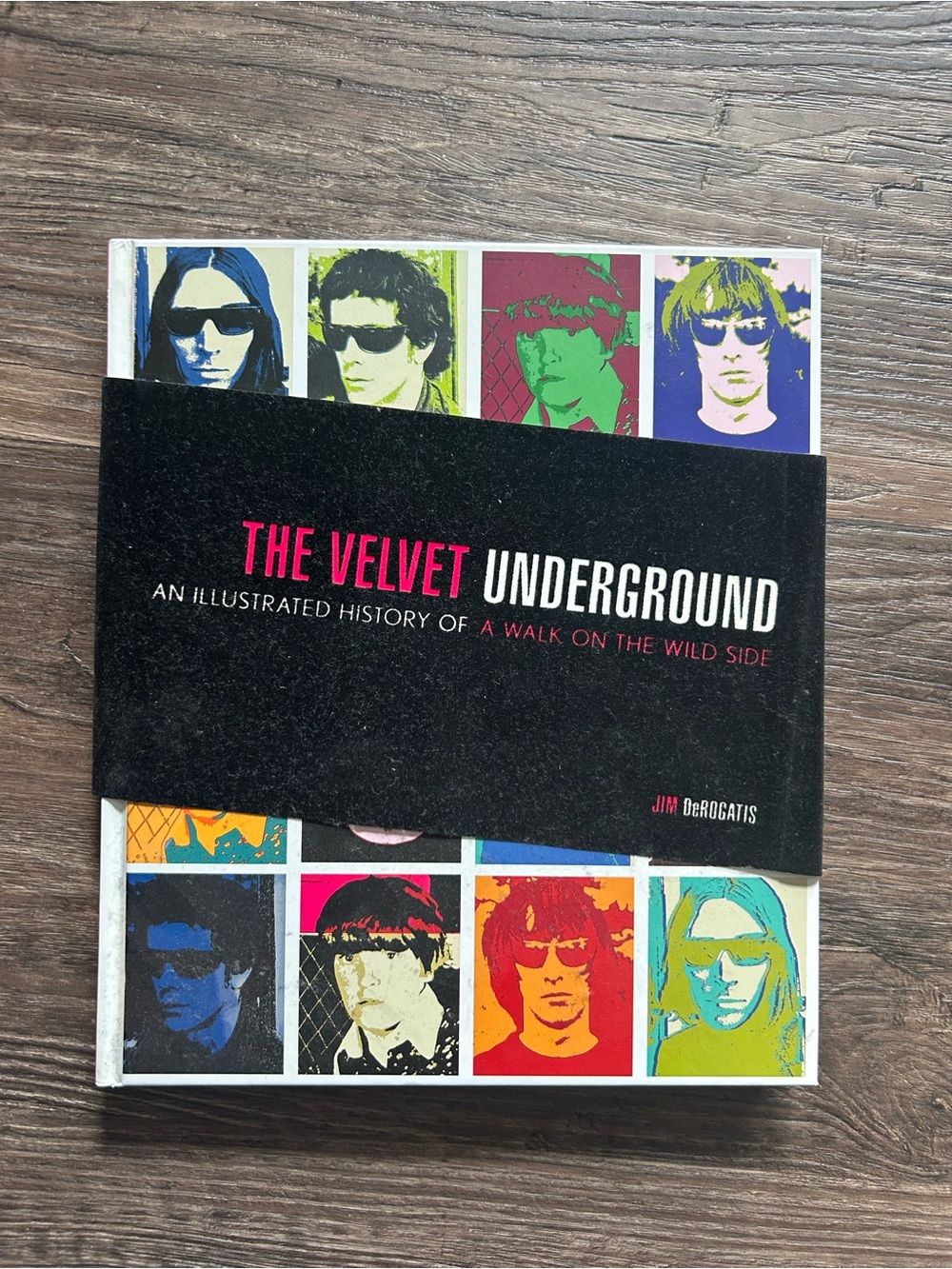 The Velvet Underground Illustrated Book - Color Pop Cover